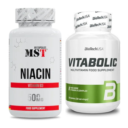 Kapsel-Quartalsvorrat: MST Niacin – 90 Tage, 90 Kapseln – alle enthaltenen Artikel