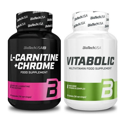 Kapsel-Quartalsvorrat: BioTech L-Carnitine – 90 Tage, 90 Kapseln – alle enthaltenen Artikel