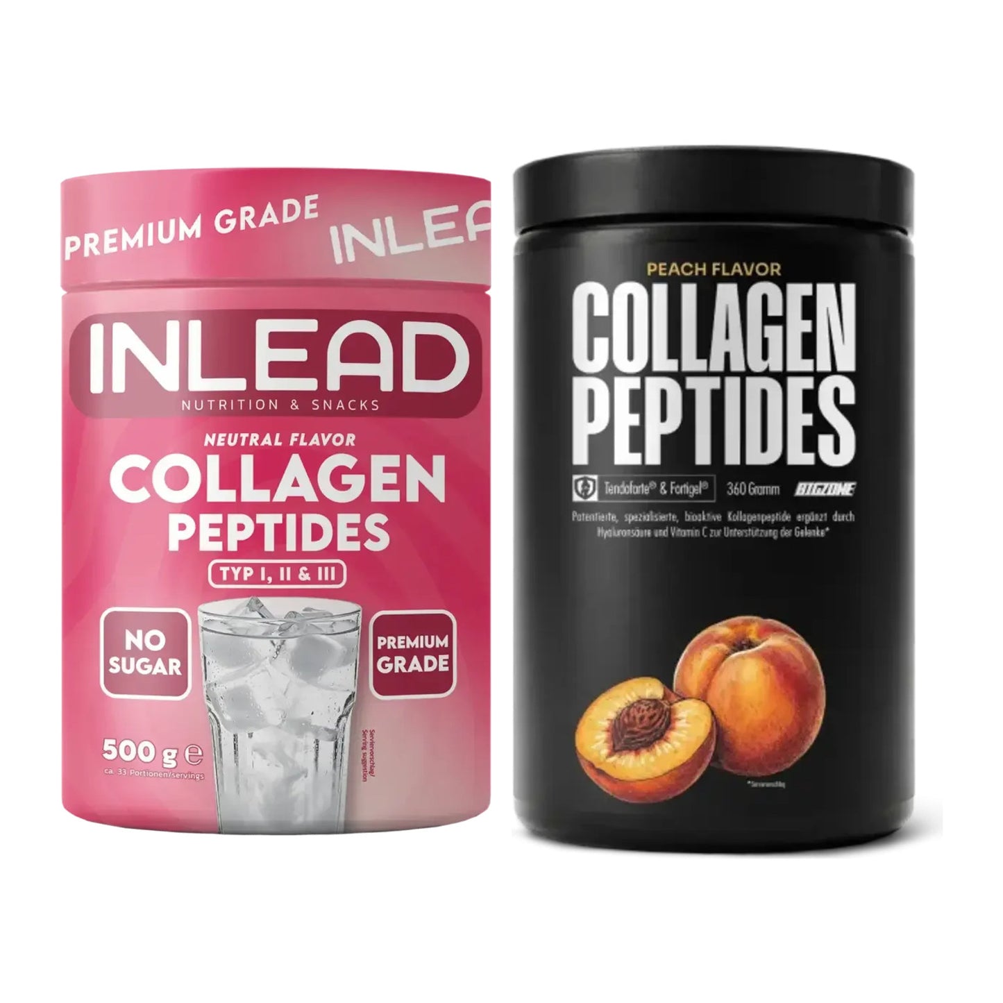 Kollagen-Kur 90 Tage: INLEAD Collagen Peptides – 90 Tage, 96 Portionen – alle enthaltenen Artikel