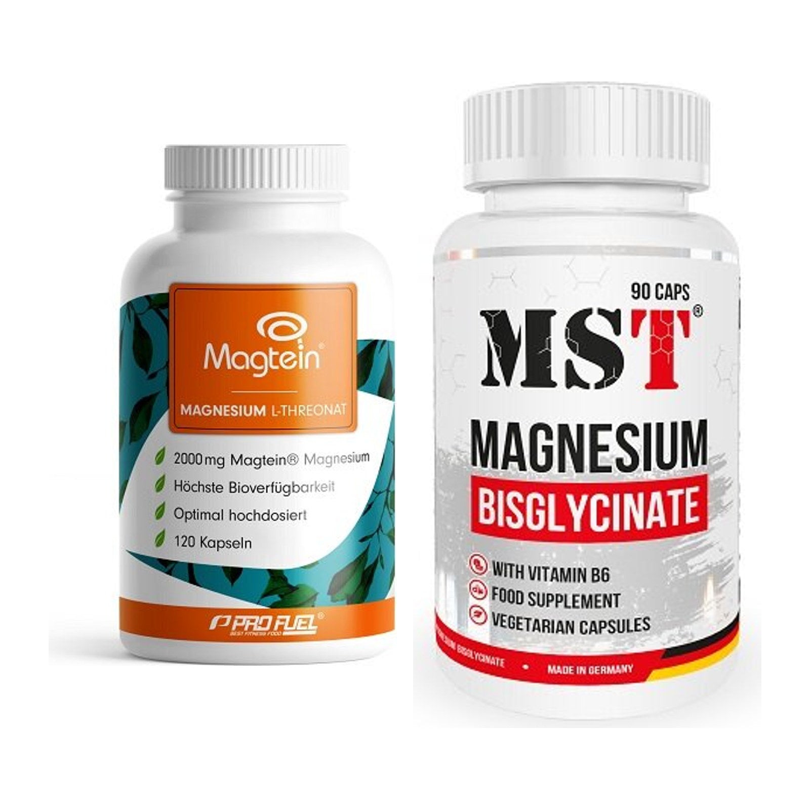 Magnesium-Jahresvorrat: ProFuel Magnesium – 365 Tage, 450 Kapseln – alle enthaltenen Artikel
