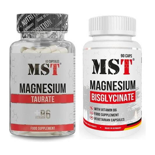 Magnesium-Jahresvorrat: MST Magnesium Taurat – 365 Tage, 450 Kapseln – alle enthaltenen Artikel