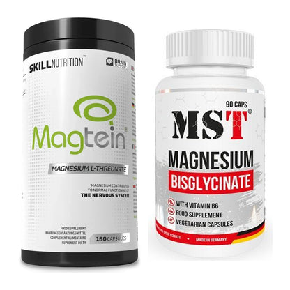 Magnesium-Jahresvorrat: Skill Nutrition – 365 Tage, 450 Kapseln – alle enthaltenen Artikel