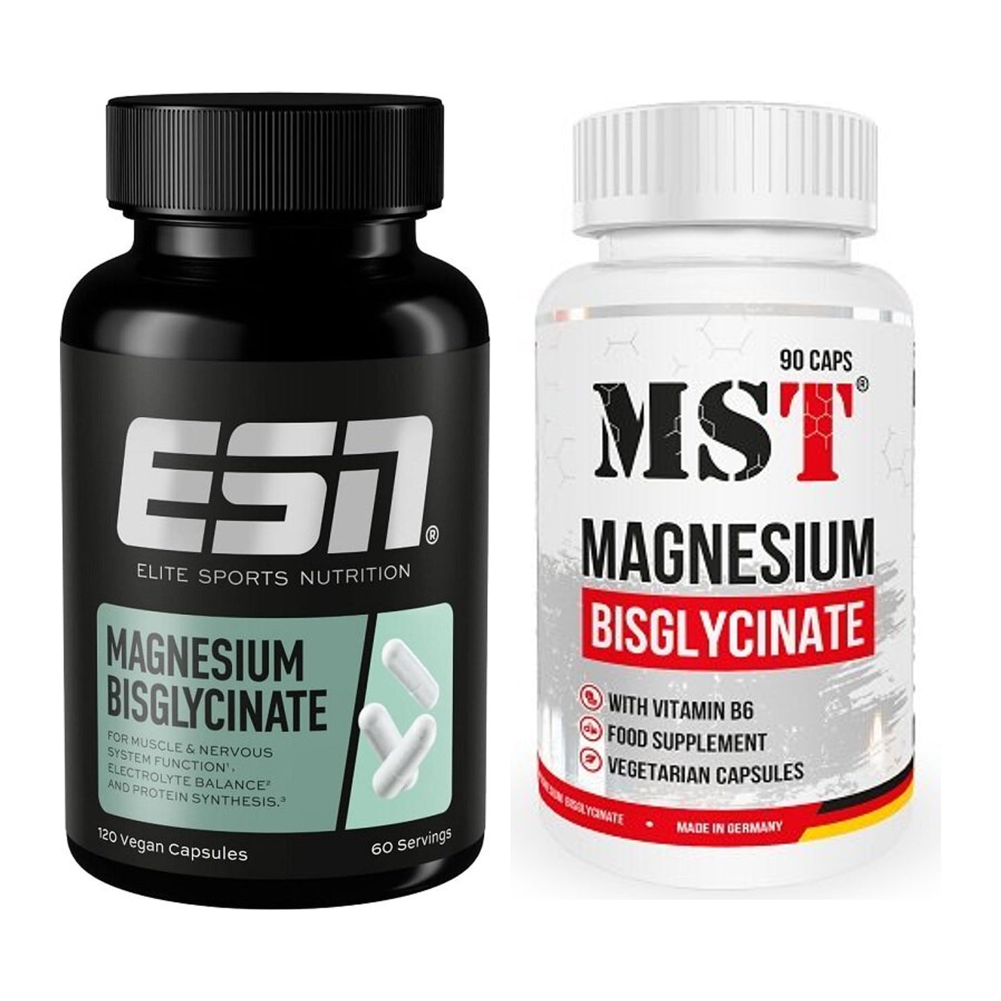Magnesium-Jahresvorrat: ESN Magnesium – 365 Tage, 450 Kapseln – alle enthaltenen Artikel