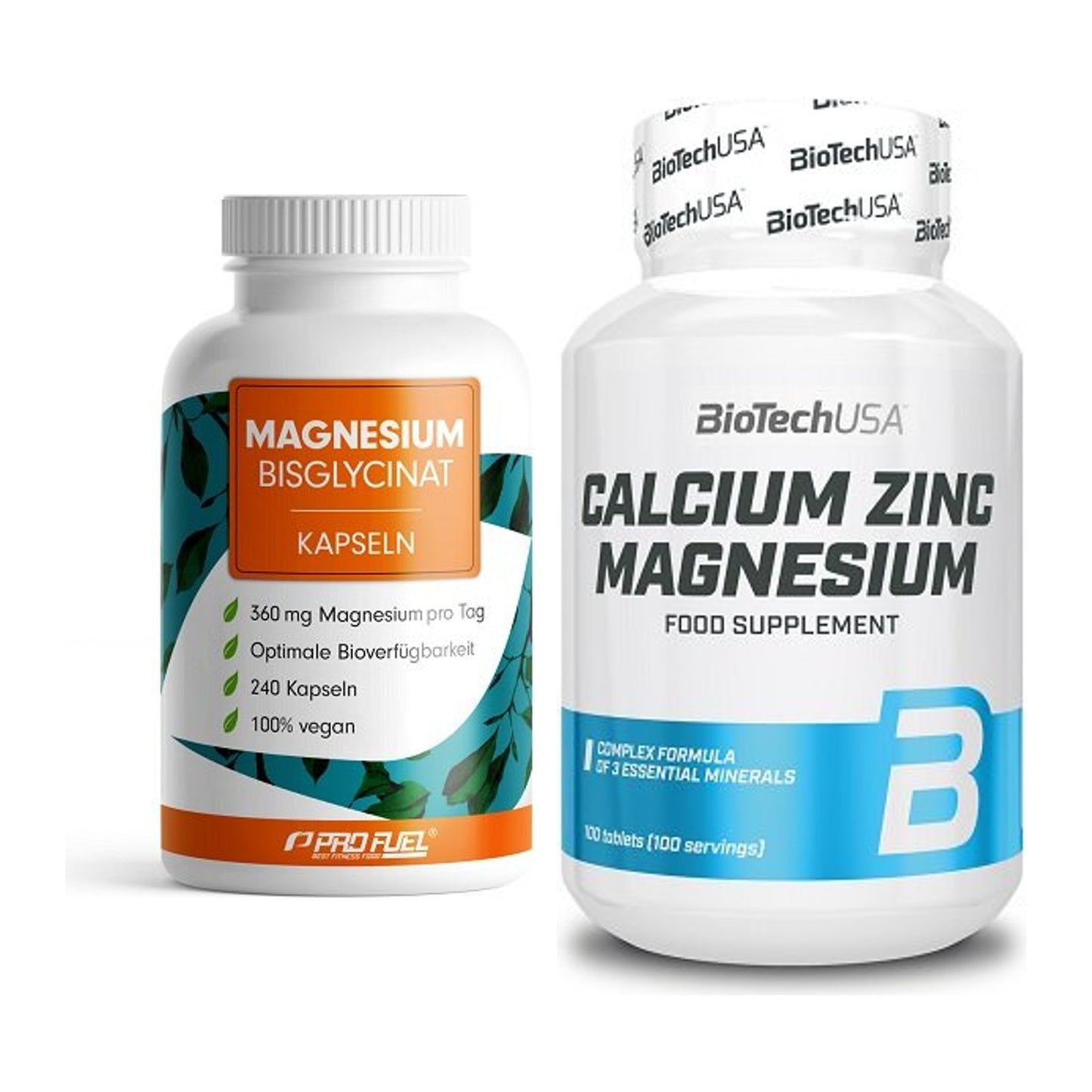 Magnesium-Jahresvorrat: ProFuel Magnesium – 365 Tage, 440 Kapseln – alle enthaltenen Artikel