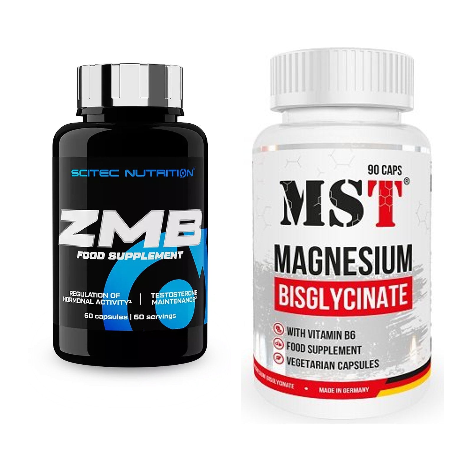 Magnesium-Jahresvorrat: Scitec ZMB – 365 Tage, 450 Kapseln – alle enthaltenen Artikel