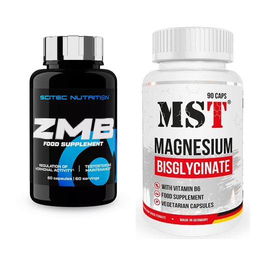 Magnesium-Jahresvorrat: Scitec ZMB – 365 Tage, 450 Kapseln – alle enthaltenen Artikel