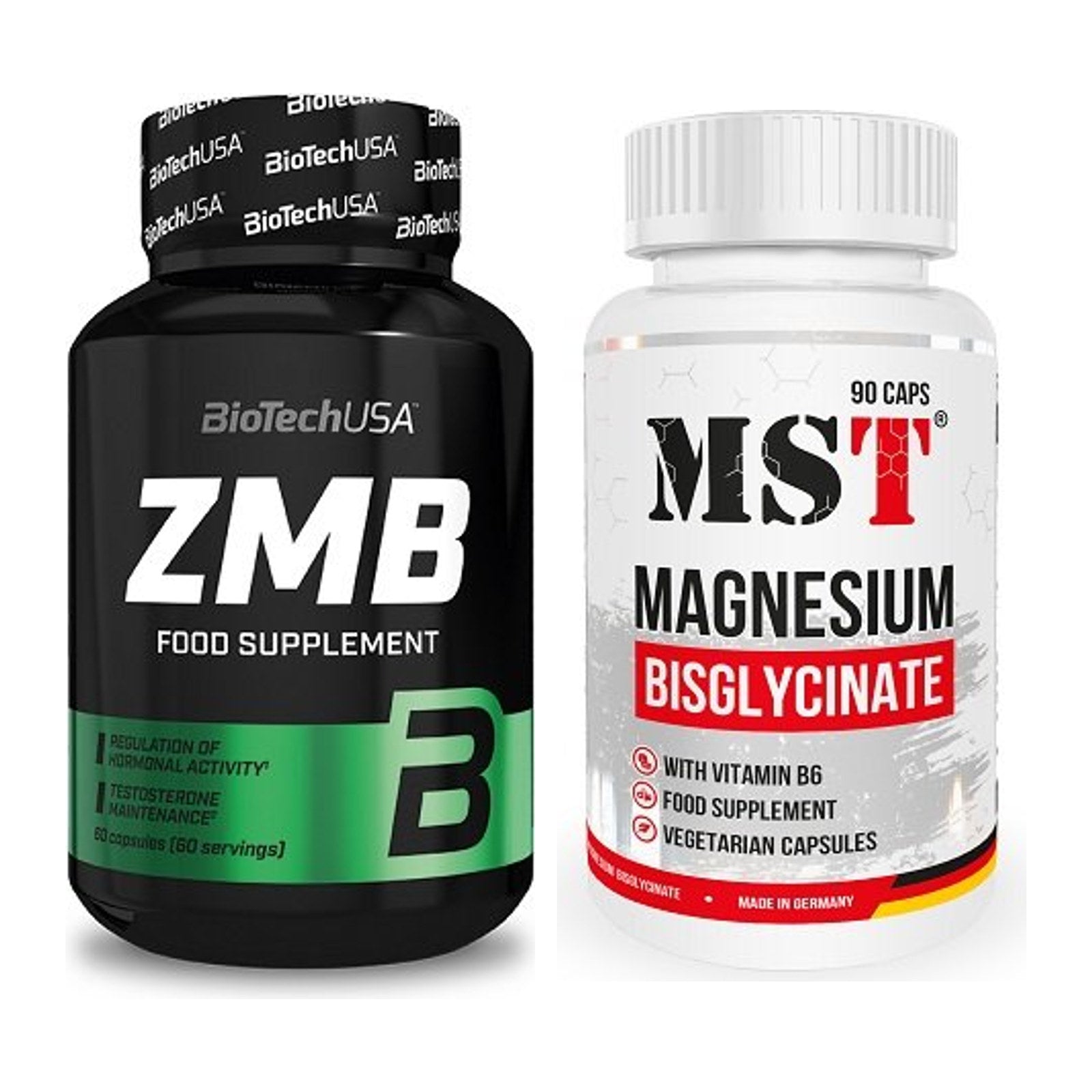 Magnesium-Jahresvorrat: BioTech ZMB – 365 Tage, 450 Kapseln – alle enthaltenen Artikel