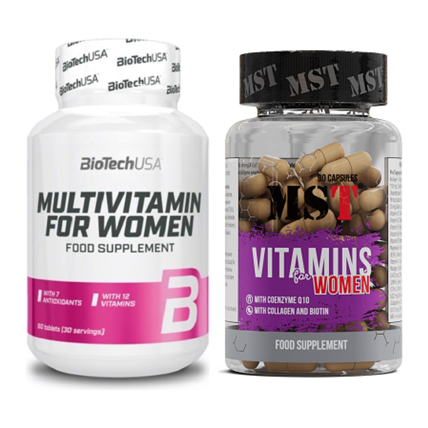 Multivitamin-Jahresvorrat: BioTech Multivita – 365 Tage, 450 Tabletten – alle enthaltenen Artikel