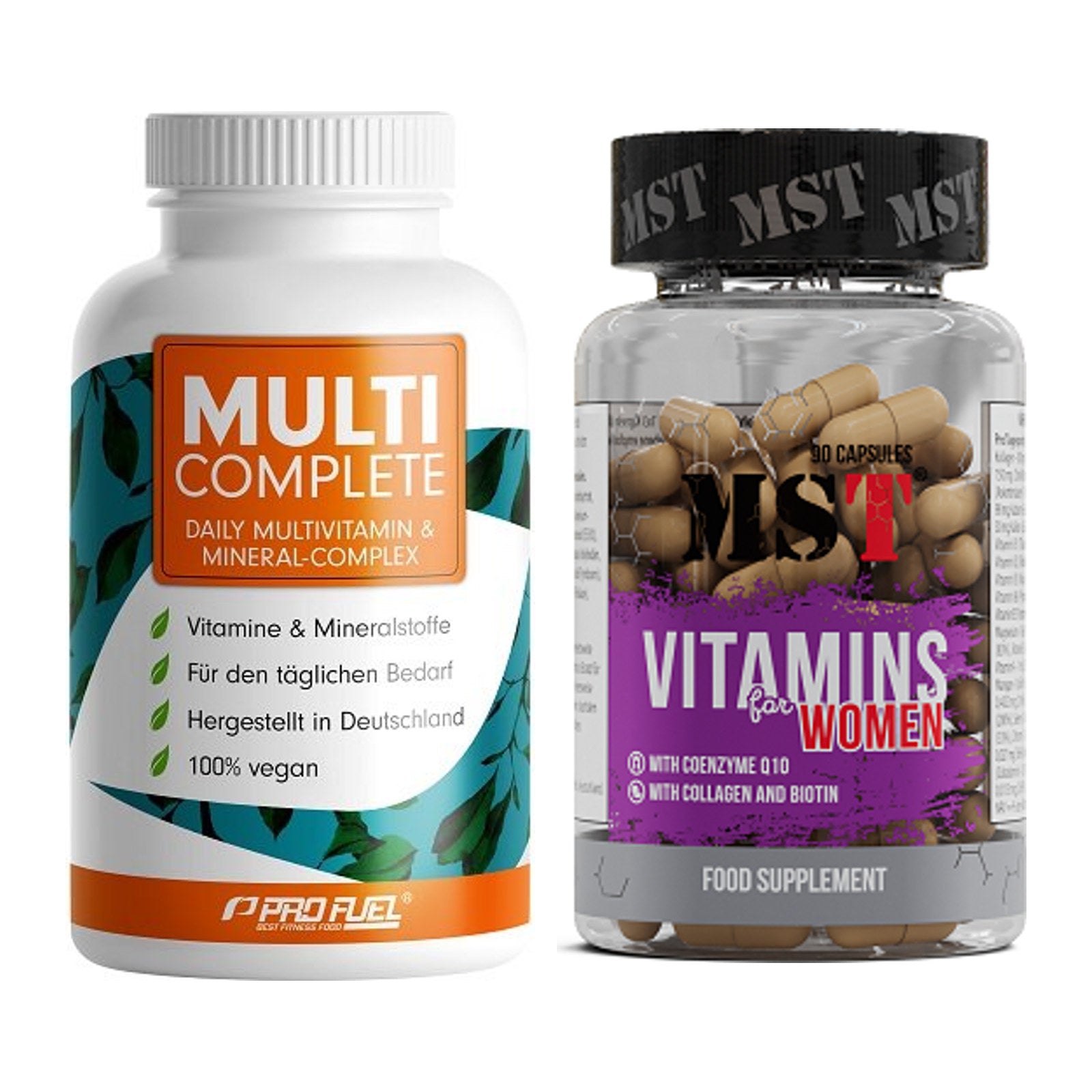 Multivitamin-Jahresvorrat: ProFuel MULTI – 365 Tage, 450 Kapseln – alle enthaltenen Artikel