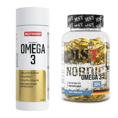 Omega-3-Halbjahresvorrat: Nutrend Omega 3 – 180 Tage, 210 Kapseln – alle enthaltenen Artikel