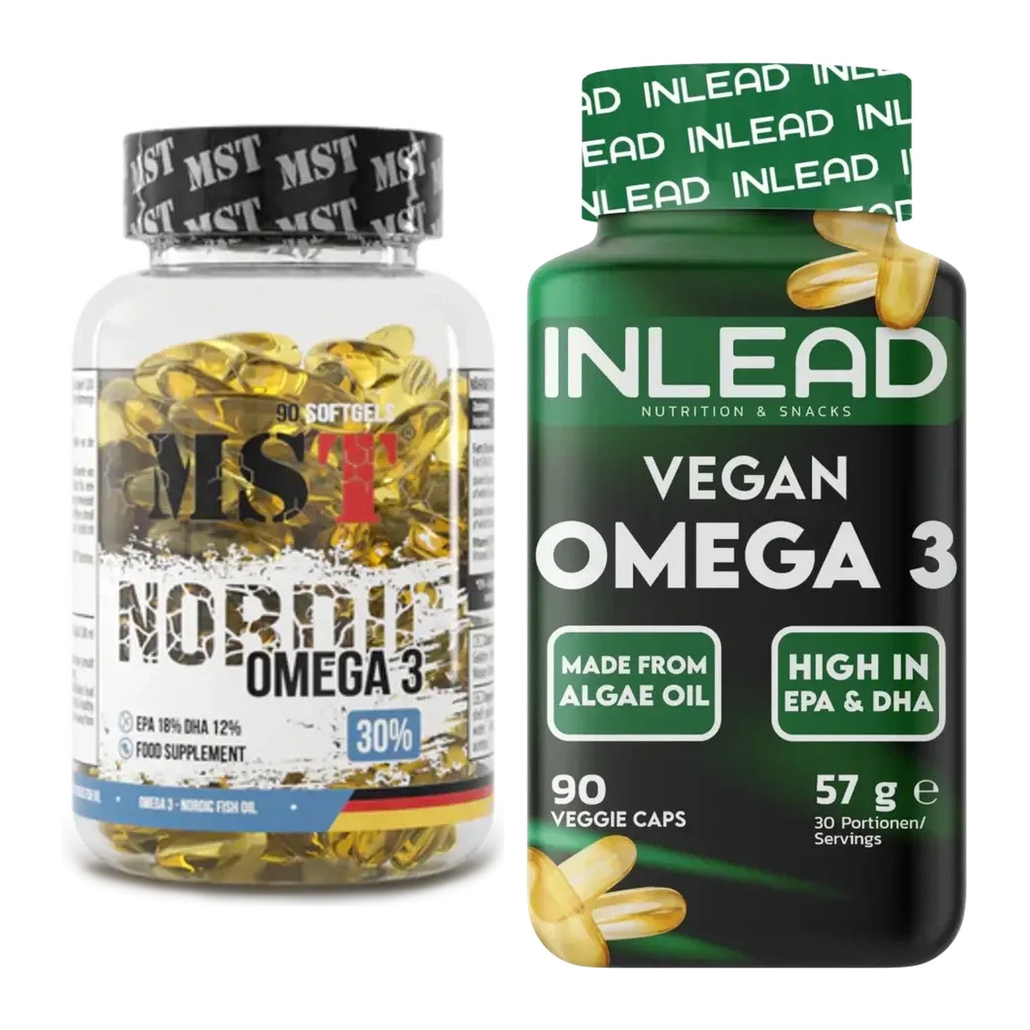 Omega-3-Jahresvorrat: MST Omega 3 Nordic Fish – 365 Tage, 450 Kapseln – alle enthaltenen Artikel