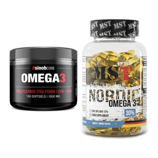 Omega-3-Jahresvorrat: Sinob Omega 3 180 – 365 Tage, 450 Kapseln – alle enthaltenen Artikel