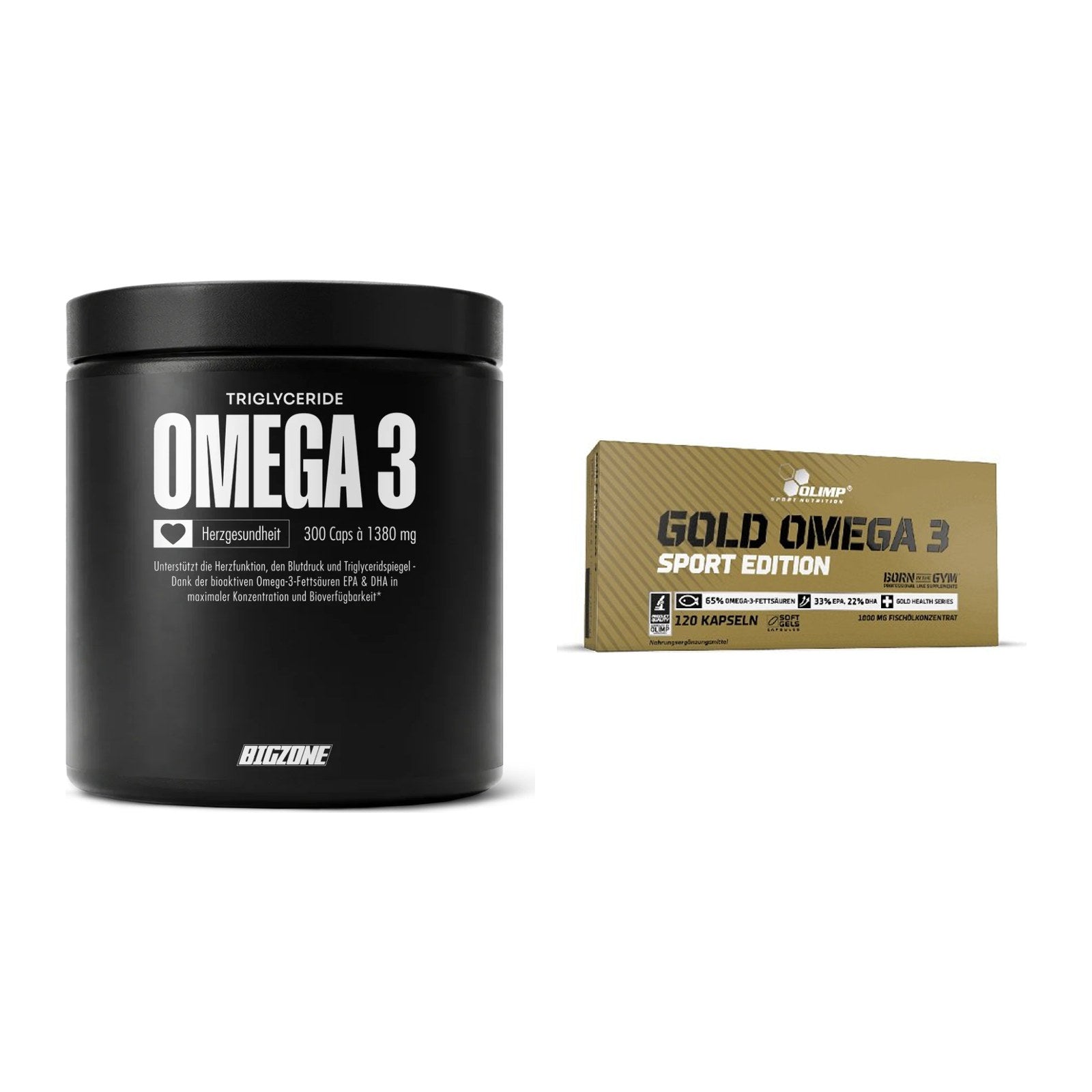 Omega-3-Jahresvorrat: Big Zone Omega 3 Fury – 365 Tage, 420 Kapseln – alle enthaltenen Artikel