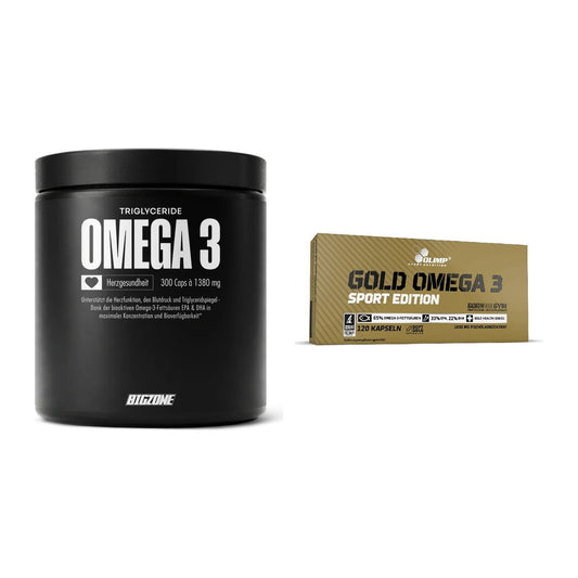 Omega-3-Jahresvorrat: Big Zone Omega 3 Fury – 365 Tage, 420 Kapseln – alle enthaltenen Artikel