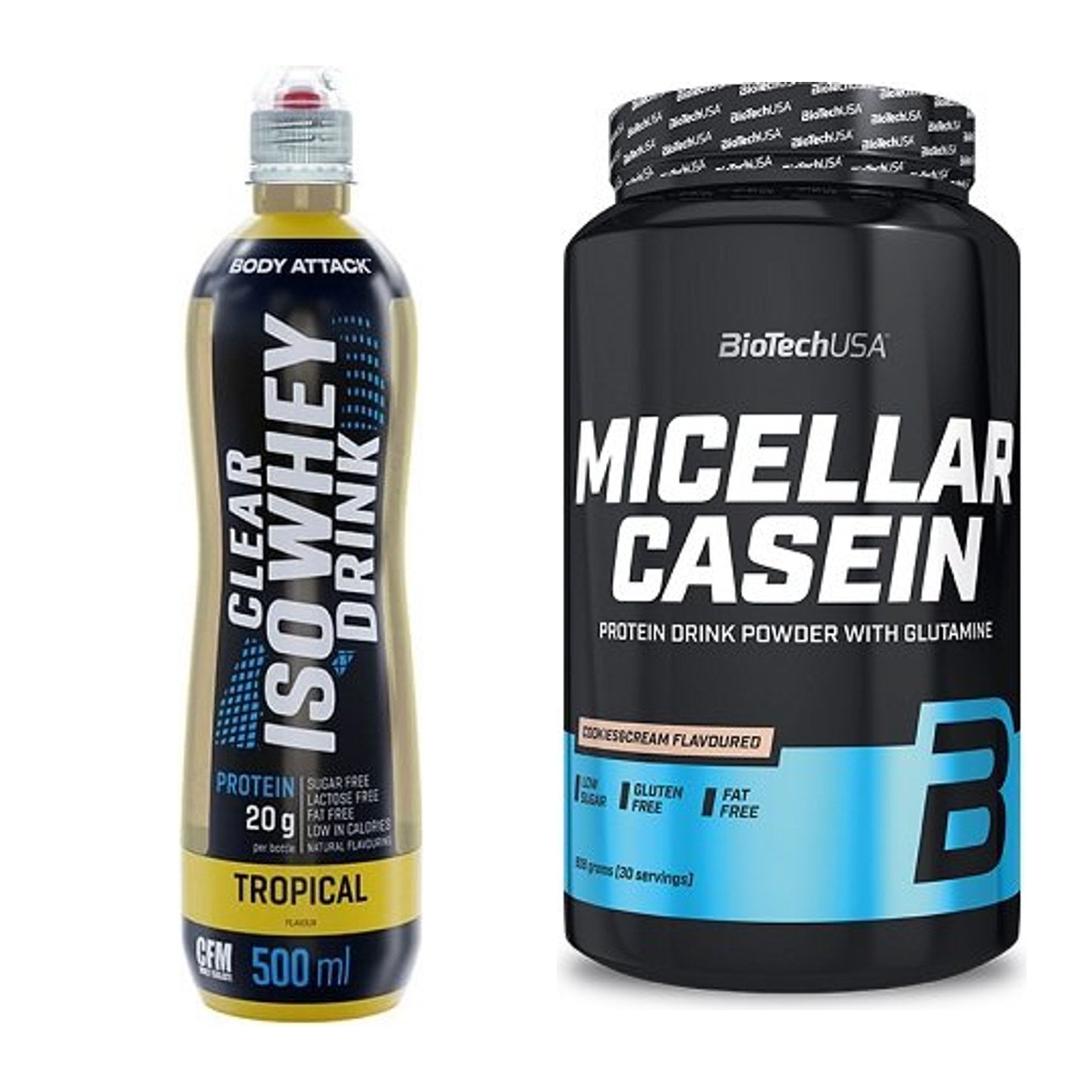 Protein-Monatsvorrat intensiv: Body Attack – 30 Tage, 78 Portionen – alle enthaltenen Artikel