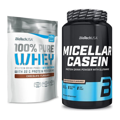 Protein-Monatsvorrat intensiv: BioTech 100% – 30 Tage, 78 Portionen – alle enthaltenen Artikel