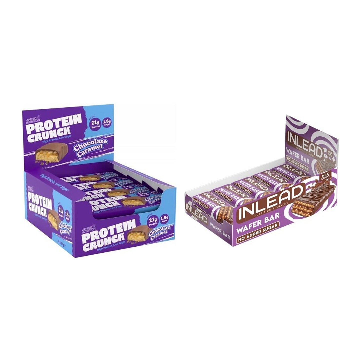 Riegel-Dreiwochenpaket: Applied Protein Crunch – 21 Tage, 27 Riegel – alle enthaltenen Artikel