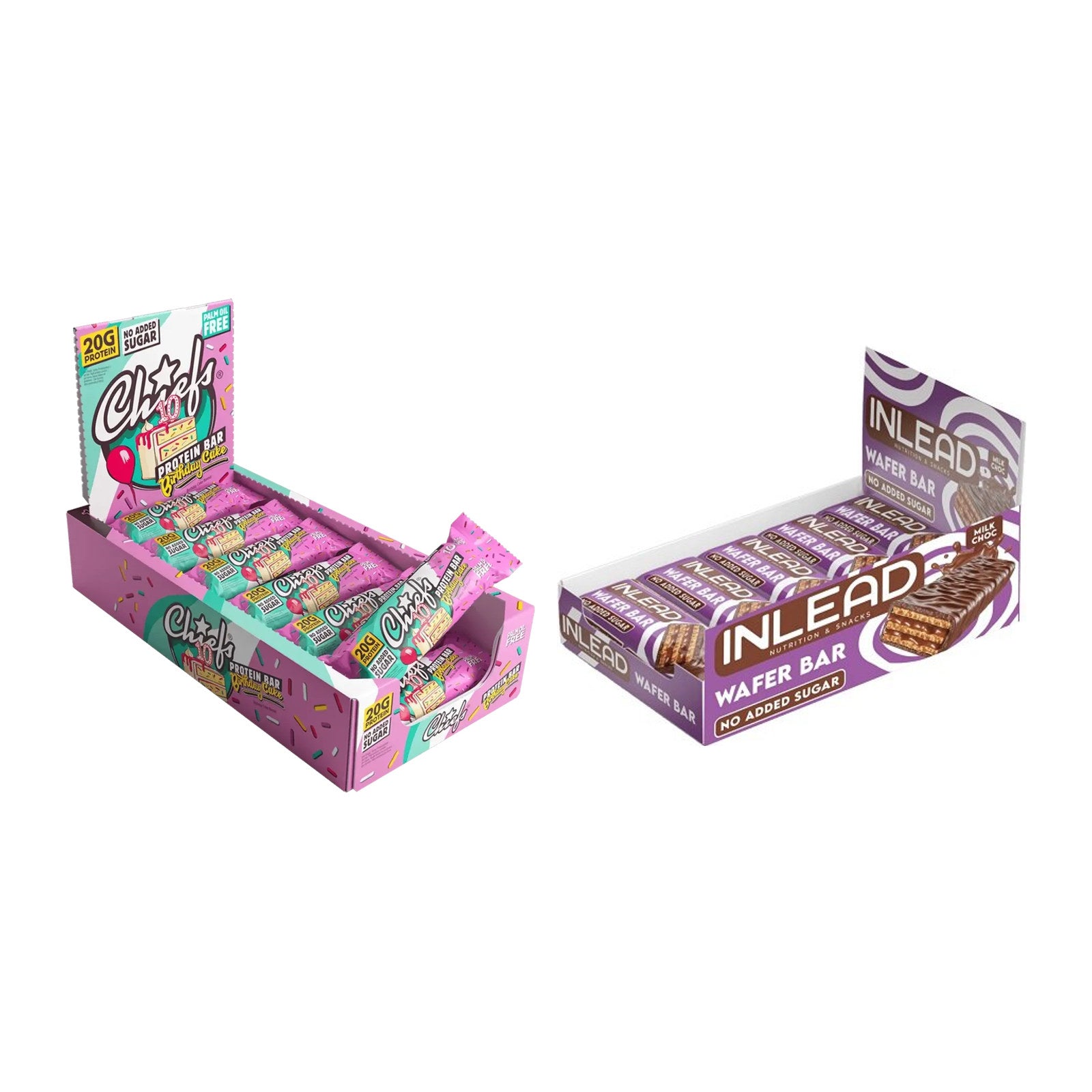 Riegel-Dreiwochenpaket: Chiefs Protein Bar – 21 Tage, 27 Riegel – alle enthaltenen Artikel