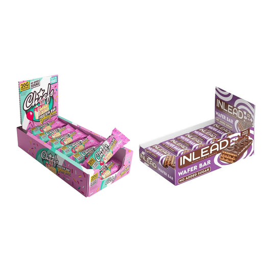 Riegel-Dreiwochenpaket: Chiefs Protein Bar – 21 Tage, 27 Riegel – alle enthaltenen Artikel
