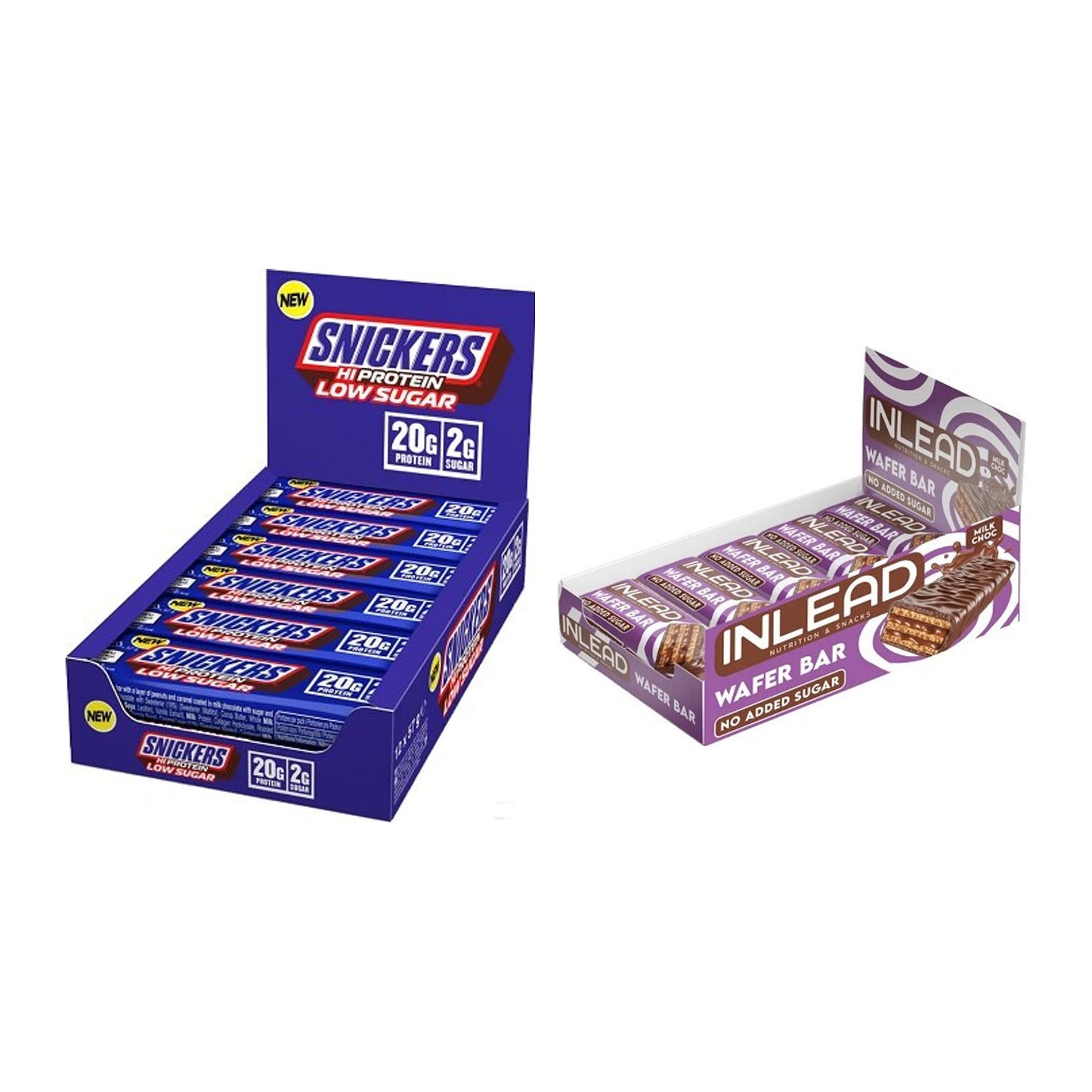 Riegel-Dreiwochenpaket: Snickers LOW SUGAR High – 21 Tage, 27 Riegel – alle enthaltenen Artikel