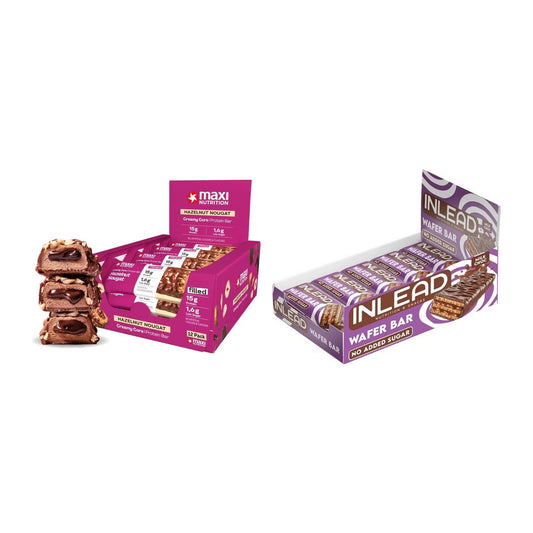 Riegel-Dreiwochenpaket: MaxiNutrition Creamy Core – 21 Tage, 27 Riegel – alle enthaltenen Artikel
