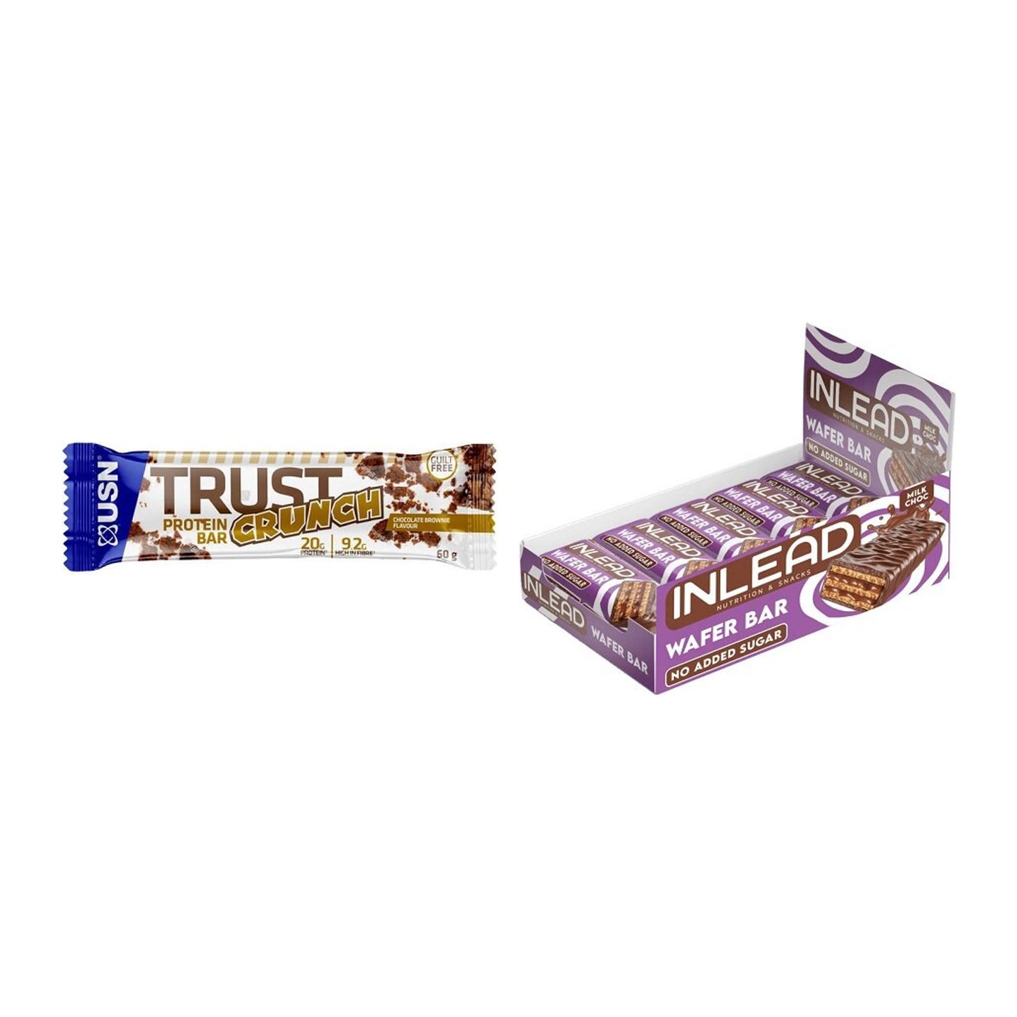 Riegel-Dreiwochenpaket: USN TRUST Crunch Bars – 21 Tage, 27 Riegel – alle enthaltenen Artikel