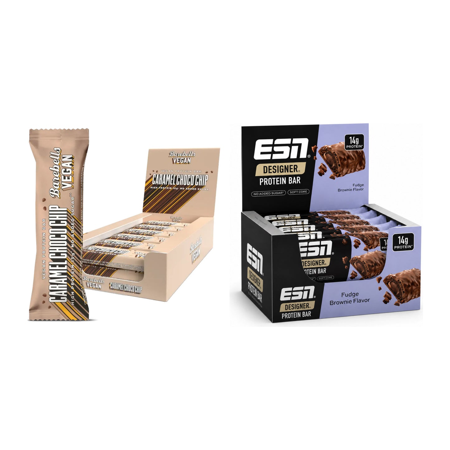 Riegel-Monatsration: Barebells Vegan Bar – 30 Tage, 36 Riegel – alle enthaltenen Artikel