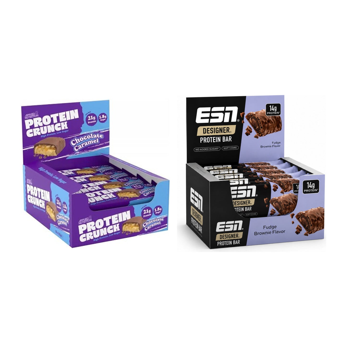 Riegel-Monatsration: Applied Protein Crunch Bar – 30 Tage, 36 Riegel – alle enthaltenen Artikel