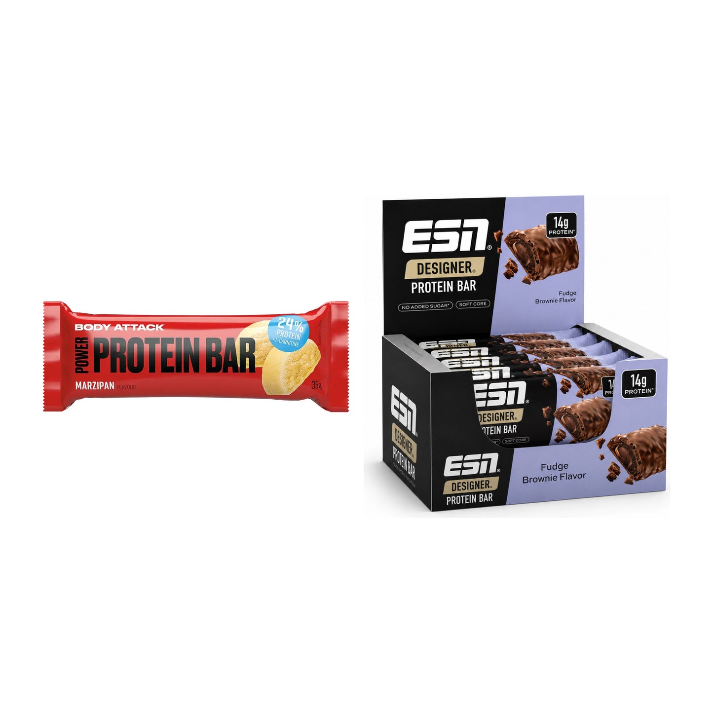 Riegel-Monatsration: Body Attack Power Protein – 30 Tage, 36 Riegel – alle enthaltenen Artikel