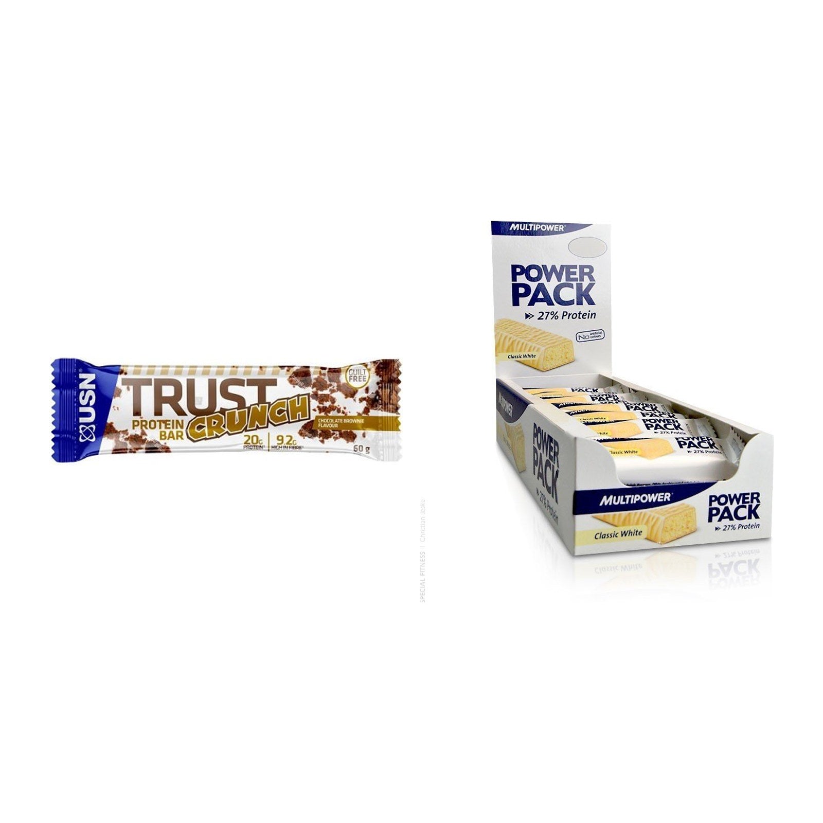 Riegel-Monatsration XXL: USN TRUST Crunch Bars – 30 Tage, 72 Riegel – alle enthaltenen Artikel