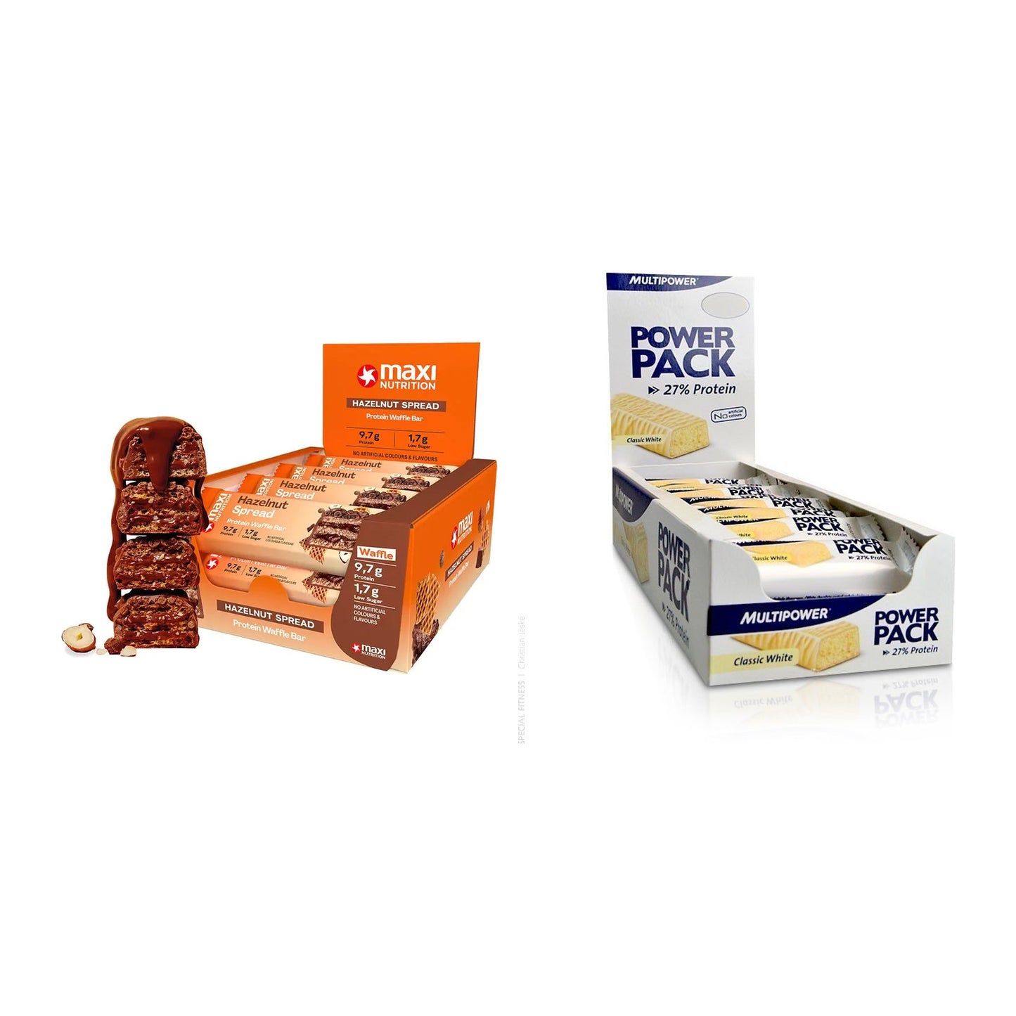 Riegel-Monatsration XXL: MaxiNutrition Protein – 30 Tage, 72 Riegel – alle enthaltenen Artikel