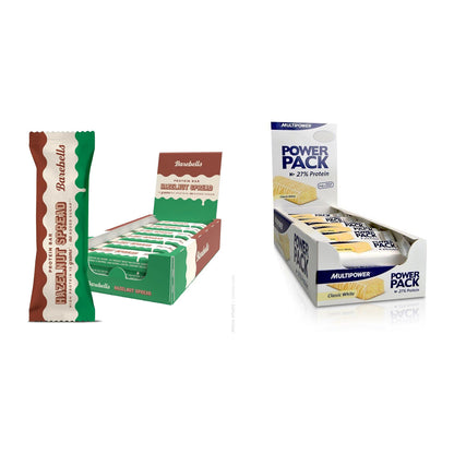 Riegel-Monatsration XXL: Barebells Spread Bar – 30 Tage, 72 Riegel – alle enthaltenen Artikel