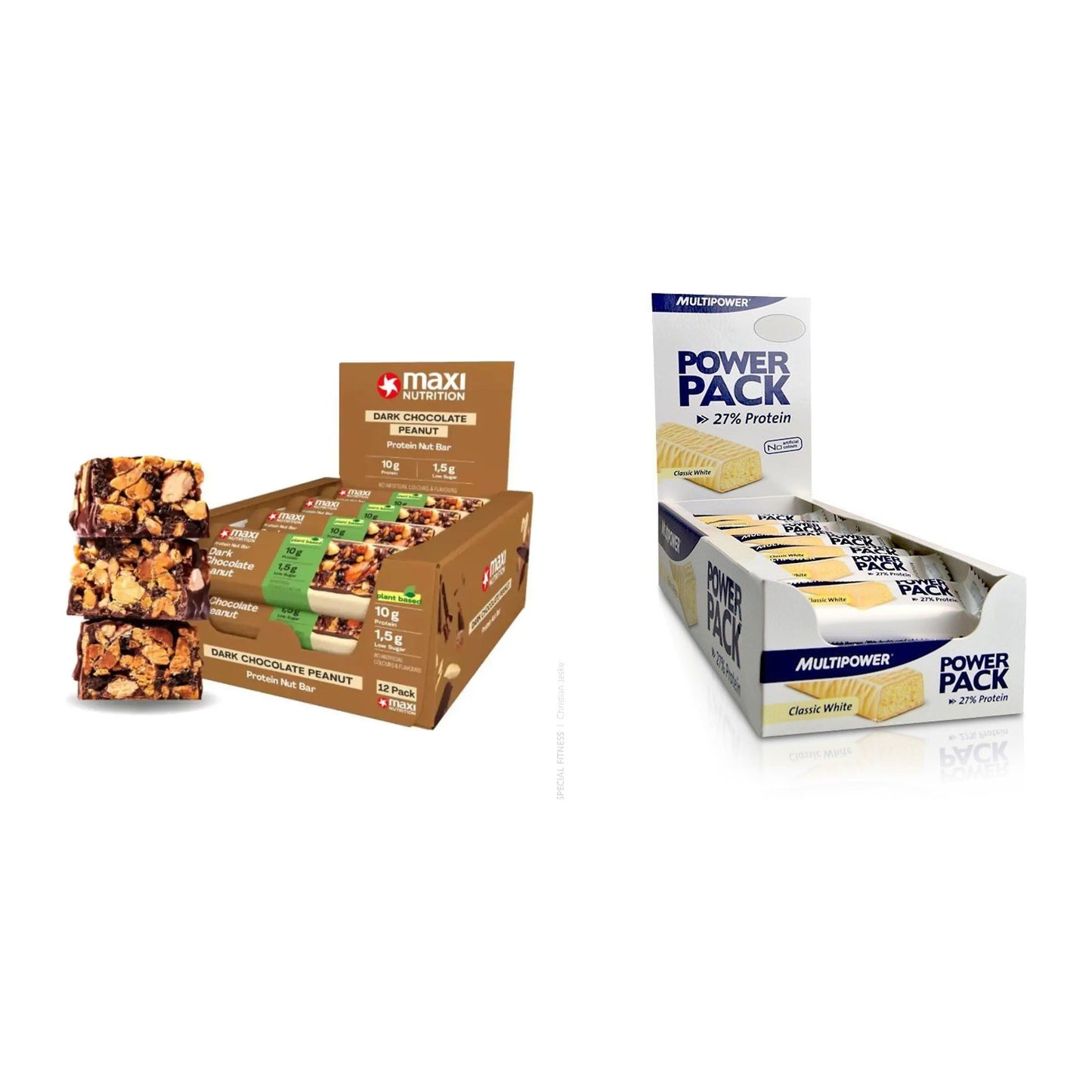 Riegel-Monatsration XXL: MaxiNutrition Protein – 30 Tage, 72 Riegel – alle enthaltenen Artikel