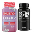 Vitamin-D-Jahresvorrat: INLEAD Vitamin D3 + K2 – 365 Tage, 450 Kapseln – alle enthaltenen Artikel