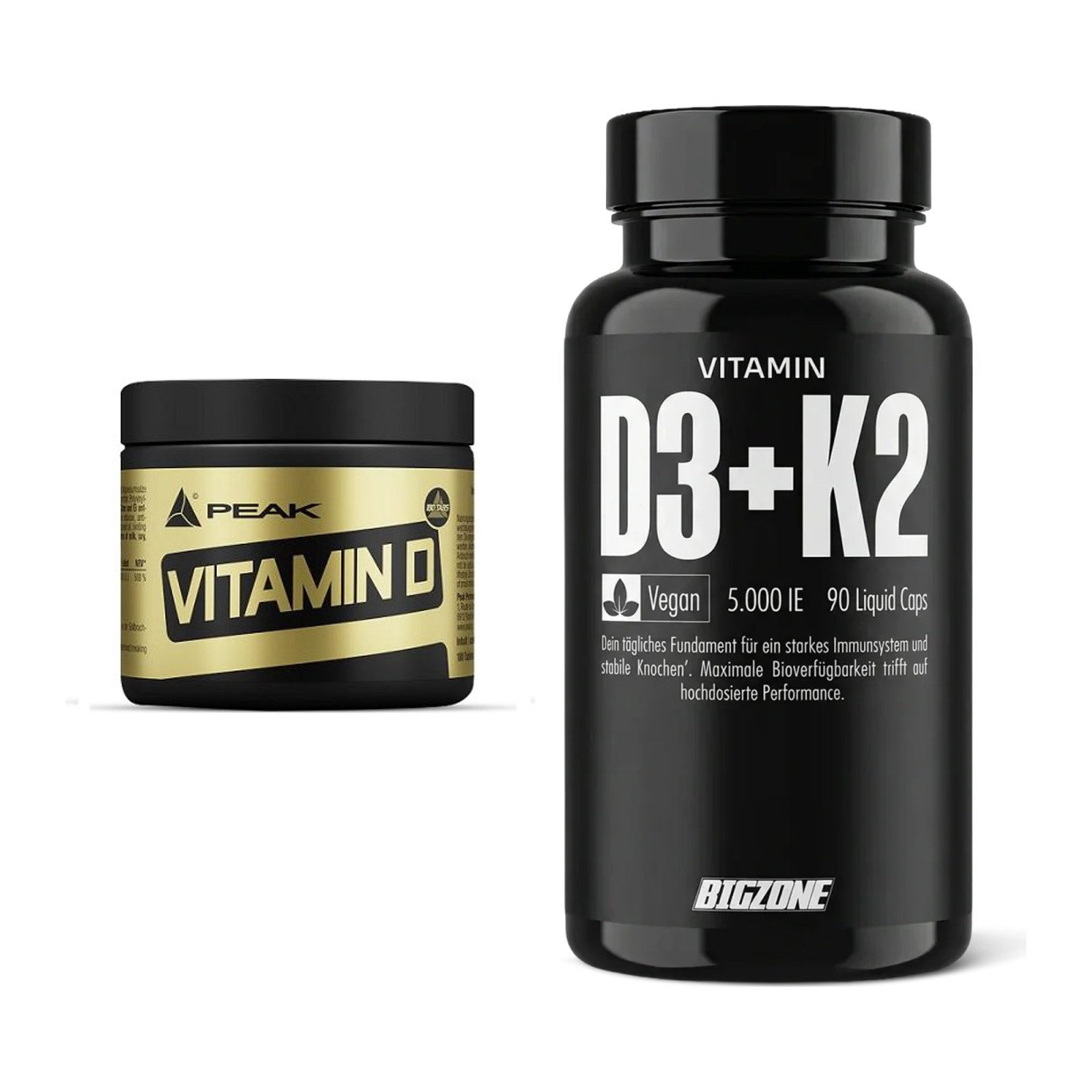 Vitamin-D-Jahresvorrat: Peak Vitamin D 180 – 365 Tage, 450 Tabletten – alle enthaltenen Artikel