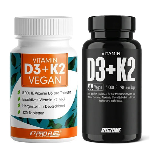Vitamin-D-Jahresvorrat: ProFuel Vitamin D3 – 365 Tage, 450 Tabletten – alle enthaltenen Artikel