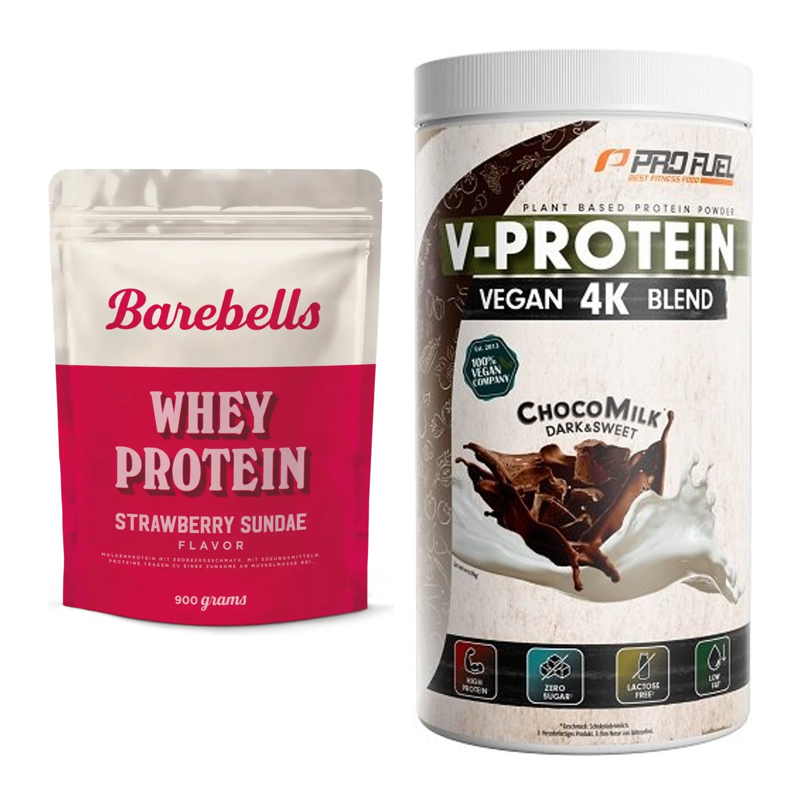 Protein-Monatsvorrat: Barebells Whey Protein – 30 Tage, 41 Portionen – alle enthaltenen Artikel