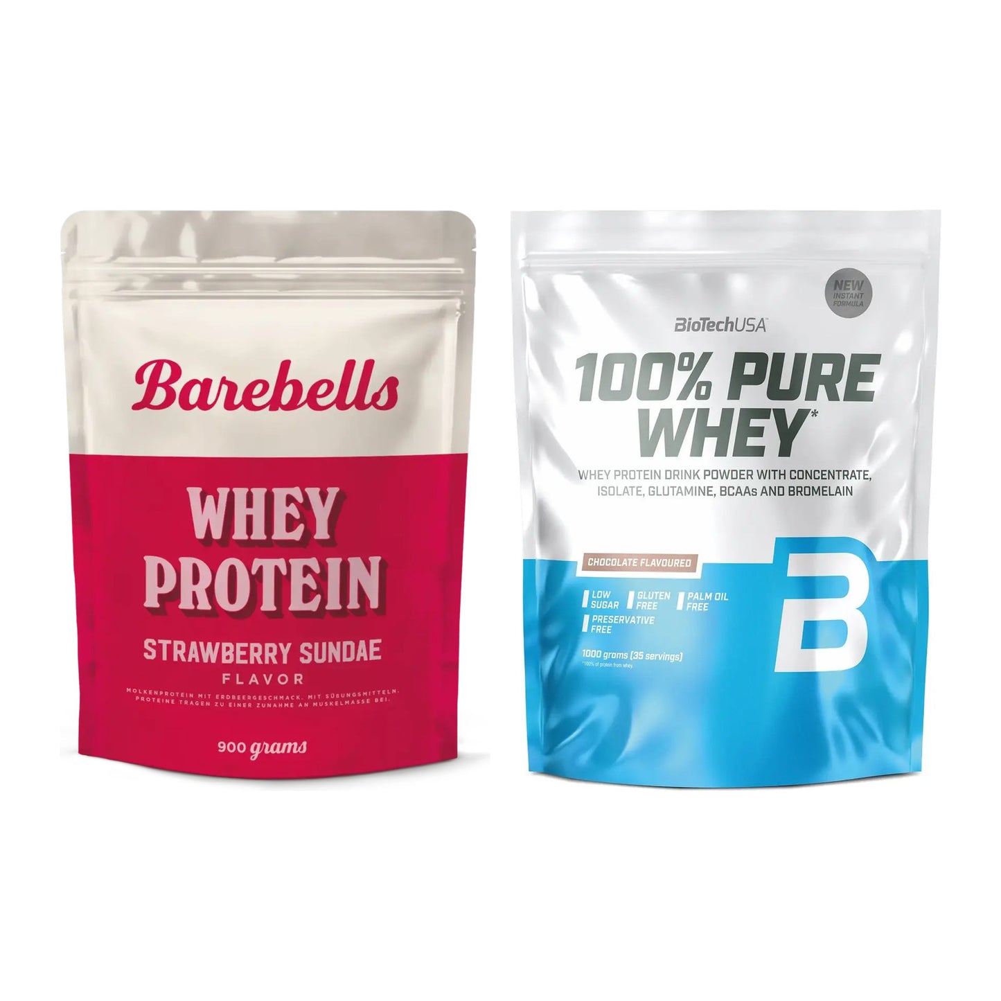 Protein-Quartalsvorrat: Barebells Whey – 90 Tage, 110 Portionen – alle enthaltenen Artikel