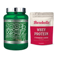 Protein-Quartalsvorrat: Scitec Whey Isolate – 90 Tage, 109 Portionen – alle enthaltenen Artikel
