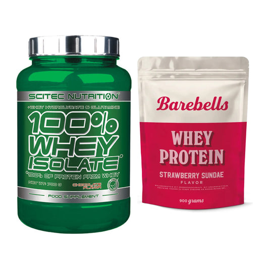 Protein-Quartalsvorrat: Scitec Whey Isolate – 90 Tage, 109 Portionen – alle enthaltenen Artikel