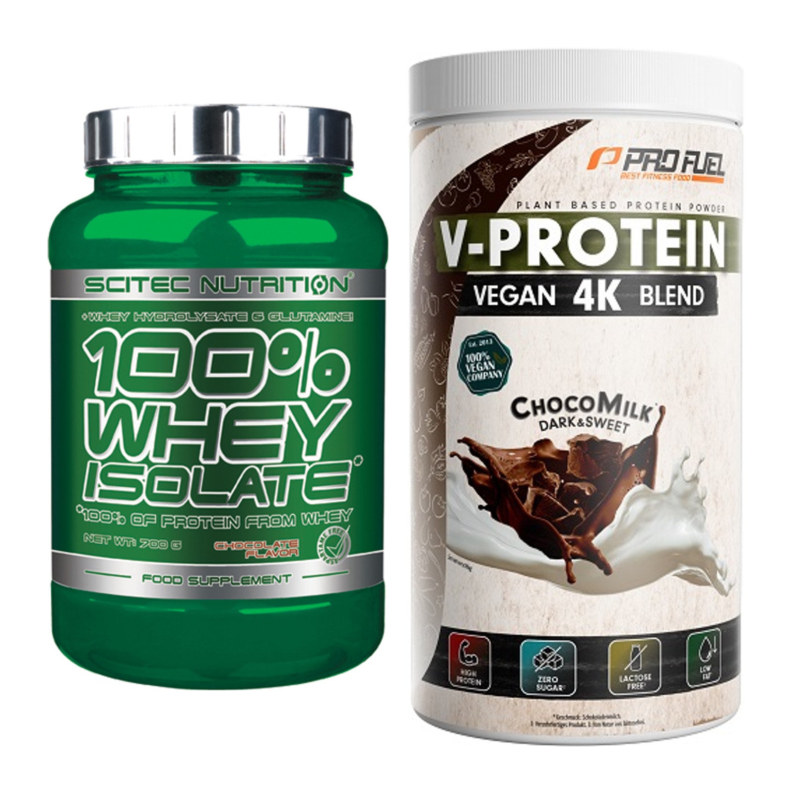 Protein-Quartalsvorrat: Scitec Whey Isolate – 90 Tage, 109 Portionen – alle enthaltenen Artikel