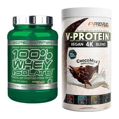 Protein-Quartalsvorrat: Scitec Whey Isolate – 90 Tage, 109 Portionen – alle enthaltenen Artikel
