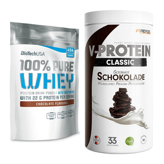 Protein-Quartalsvorrat: BioTech 100% Pure – 90 Tage, 113 Portionen – alle enthaltenen Artikel