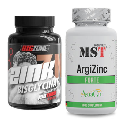 Zink-Halbjahresvorrat: Big Zone Zink – 180 Tage, 210 Tabletten – alle enthaltenen Artikel