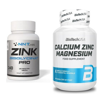 Zink-Halbjahresvorrat: NNT Zink 50mg – 180 Tage, 220 Tabletten – alle enthaltenen Artikel