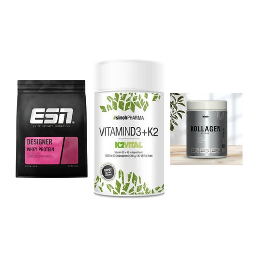 Regenerations-Set: ESN Designer + Sinob Vitamin + Sinob Kollagen – alle enthaltenen Artikel