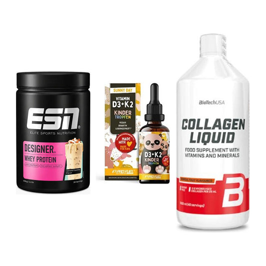 Regenerations-Set: ESN Designer + ProFuel VITAMIN + BioTech Collage – alle enthaltenen Artikel