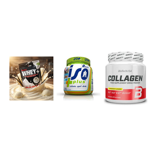 Regenerations-Set: Sinob Honest + Olimp Iso Plus + BioTech Collage – alle enthaltenen Artikel