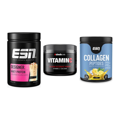 Regenerations-Set: ESN Designer + Sinob Vitamin C + ESN Collagen – alle enthaltenen Artikel