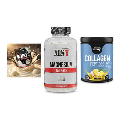 Regenerations-Set: Sinob Honest + MST Magnesium + ESN Collagen – alle enthaltenen Artikel